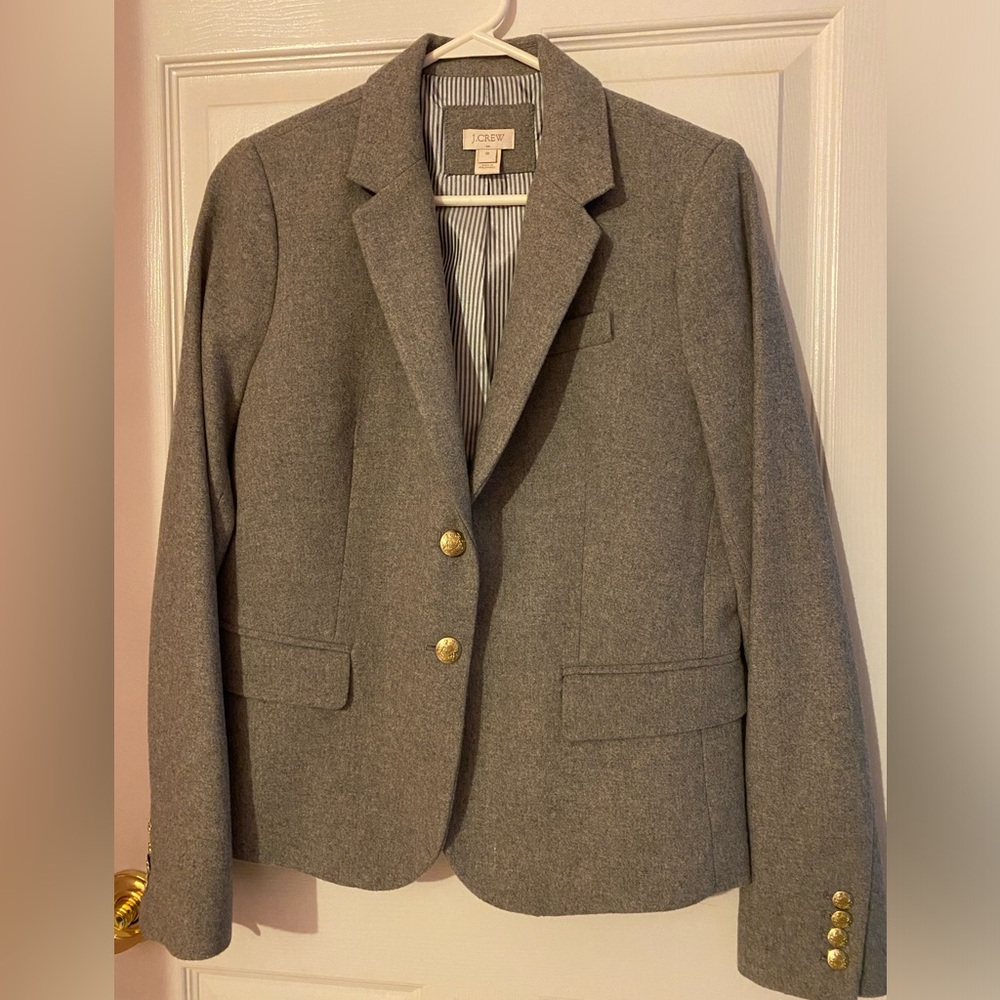 Jcrew Factory blazer, size 10, VGUC, grey